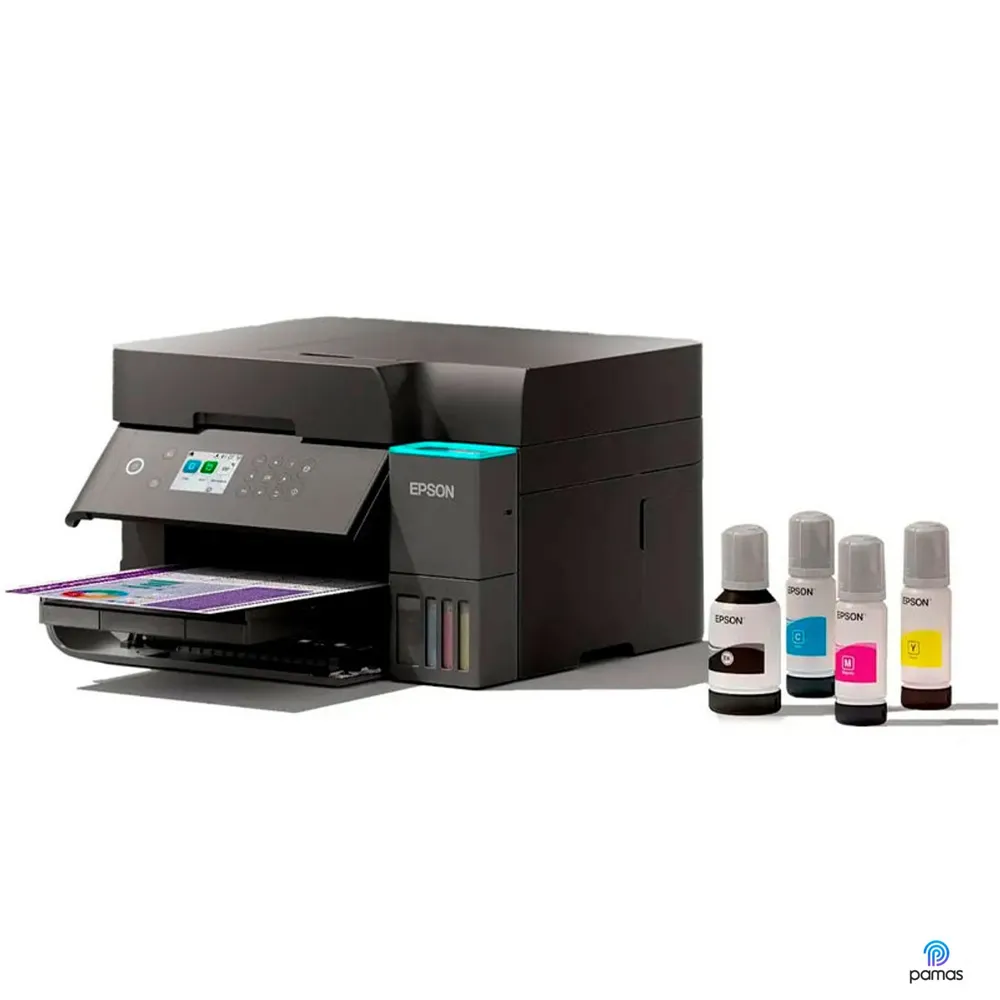 Impresora Multifuncional Epson EcoTank L6370 a Color, Wi-Fi 5, Ethernet, USB, ADF y Dúplex Automático