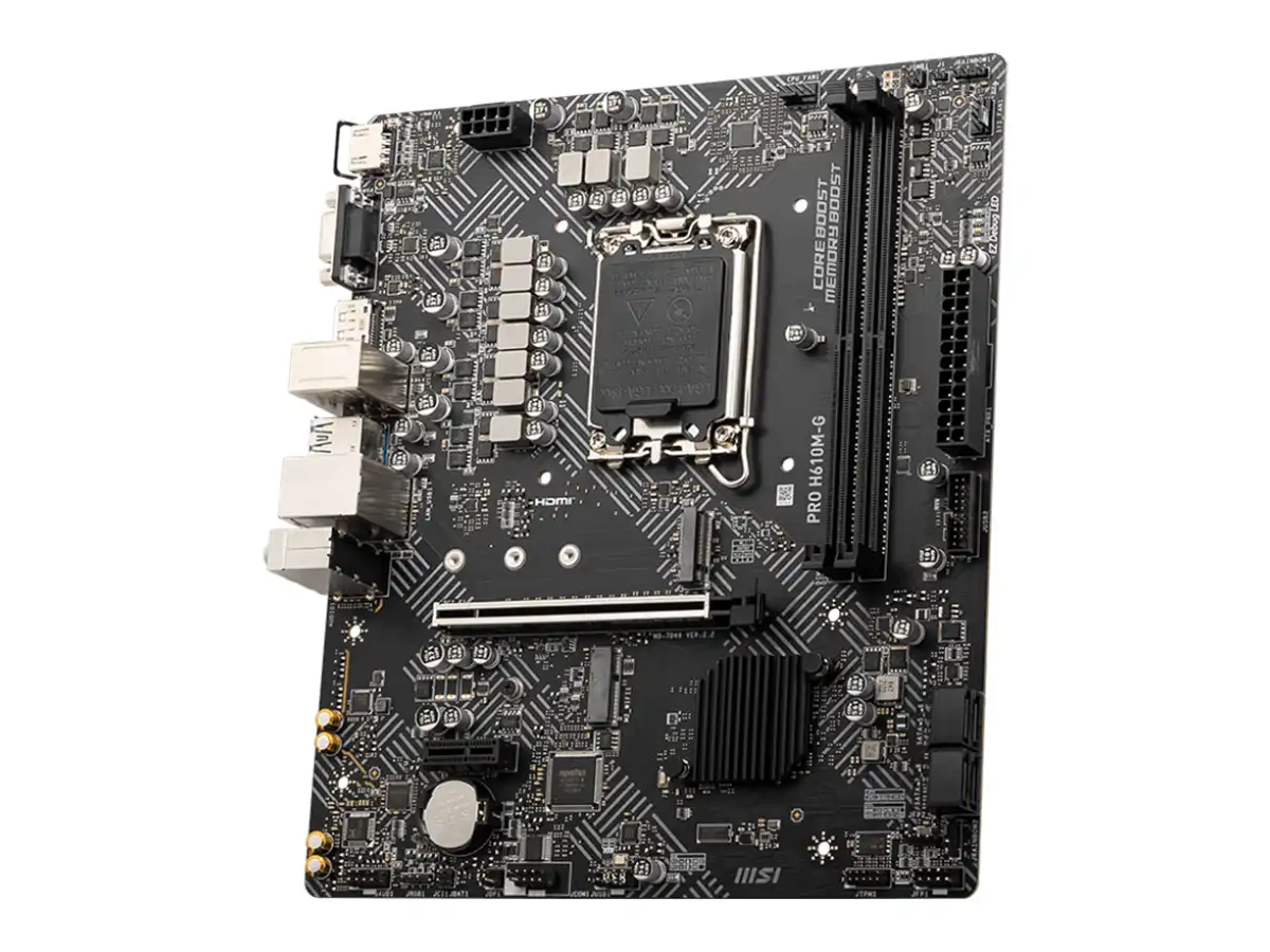 Placa Madre MSI H610M-G Pro (911-7D46-225) Socket LGA 1700, RAM DDR5 Buss 5600 Mt/S