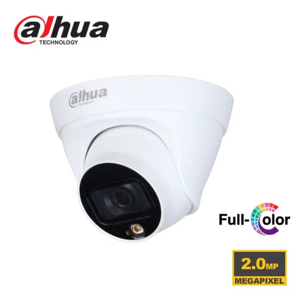 Cámara IP Domo 2MP Full Color IR30M Dahua IPC‑HDW2239T‑AS‑LED