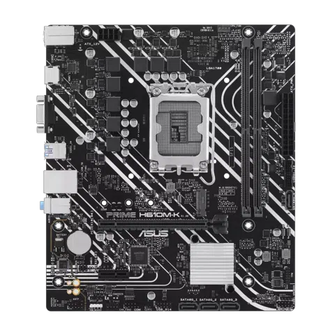 Placa Madre ASUS Prime H610M-K, Chipset Intel H610, LGA1700, Micro ATX
