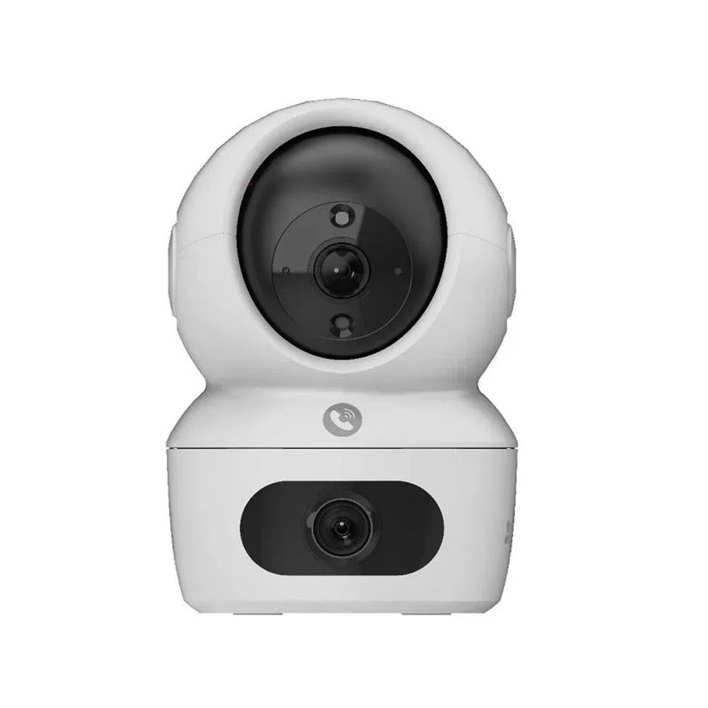 Cámara IP WiFi Domo Ezviz 2K+ (4MP+4MP) PT Lente Dual CS-H7C Interior Lente 2.8+6M (44WF,W2)M