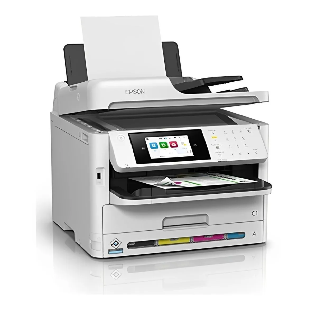 Impresora Multifuncional Epson WorkForce Pro WF-C5810 a Color, Wi-Fi 5, Gigabit Ethernet, USB 2.0, ADF y Dúplex Automático