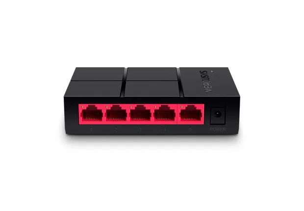 Switch Mercusys MS105G 5 Puertos Gigabit Ethernet 10/100/1000 Mbps, No Gestionable, Escritorio