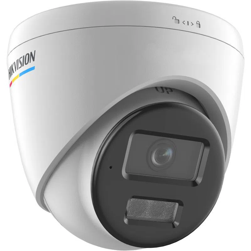 Cámara Domo IP 4 MP ColorVu Smart Hybrid Light Hikvision DS‑2CD1347G2H‑LIU