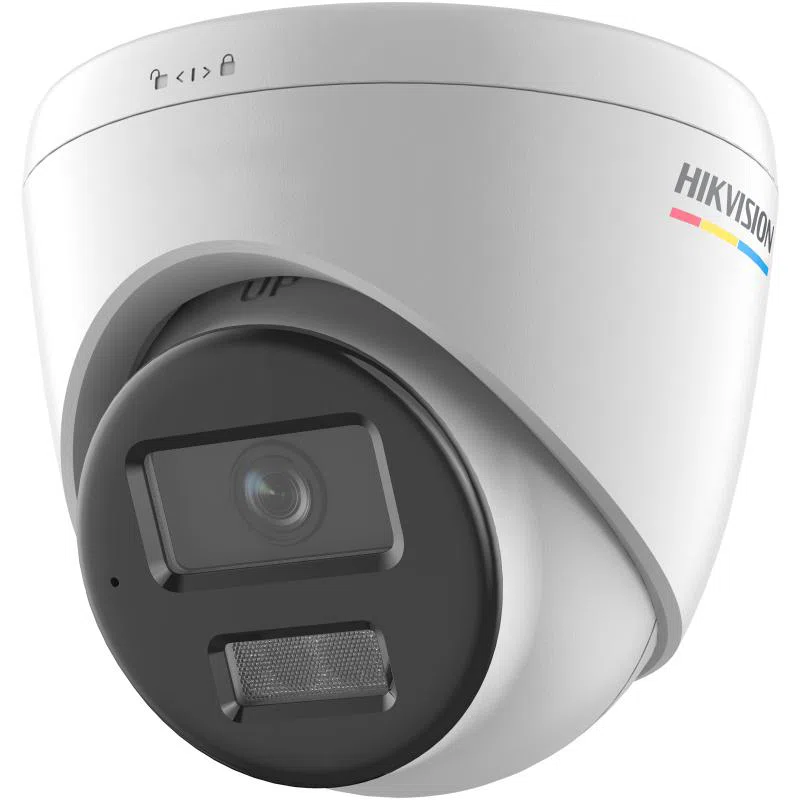 Cámara Domo IP 4 MP ColorVu Smart Hybrid Light Hikvision DS‑2CD1347G2H‑LIU