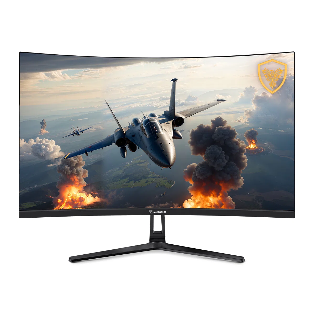 Monitor Micronics Gamer Brickell DG27FC / 27" / FHD / 100Hz / 1ms / Curvo