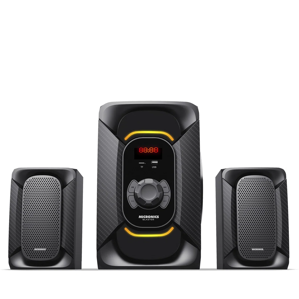 Parlante Micronics Blaster 2.1 / Fm / BT / USB / SD / C.R. Mic S7401BT