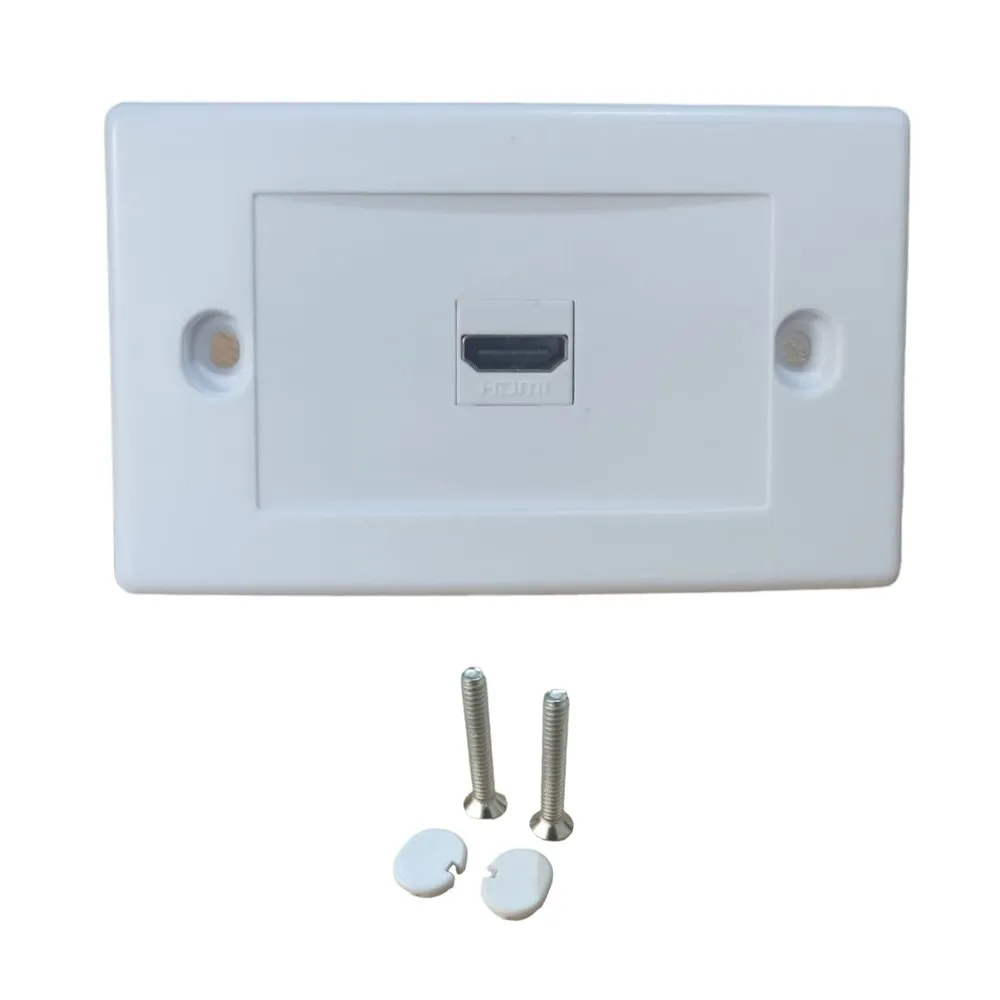 Placa Pared HDMI 1 Puerto