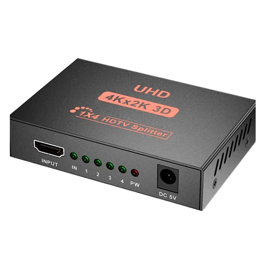 Splitter HDMI 1X4 Calidad 4K UHD
