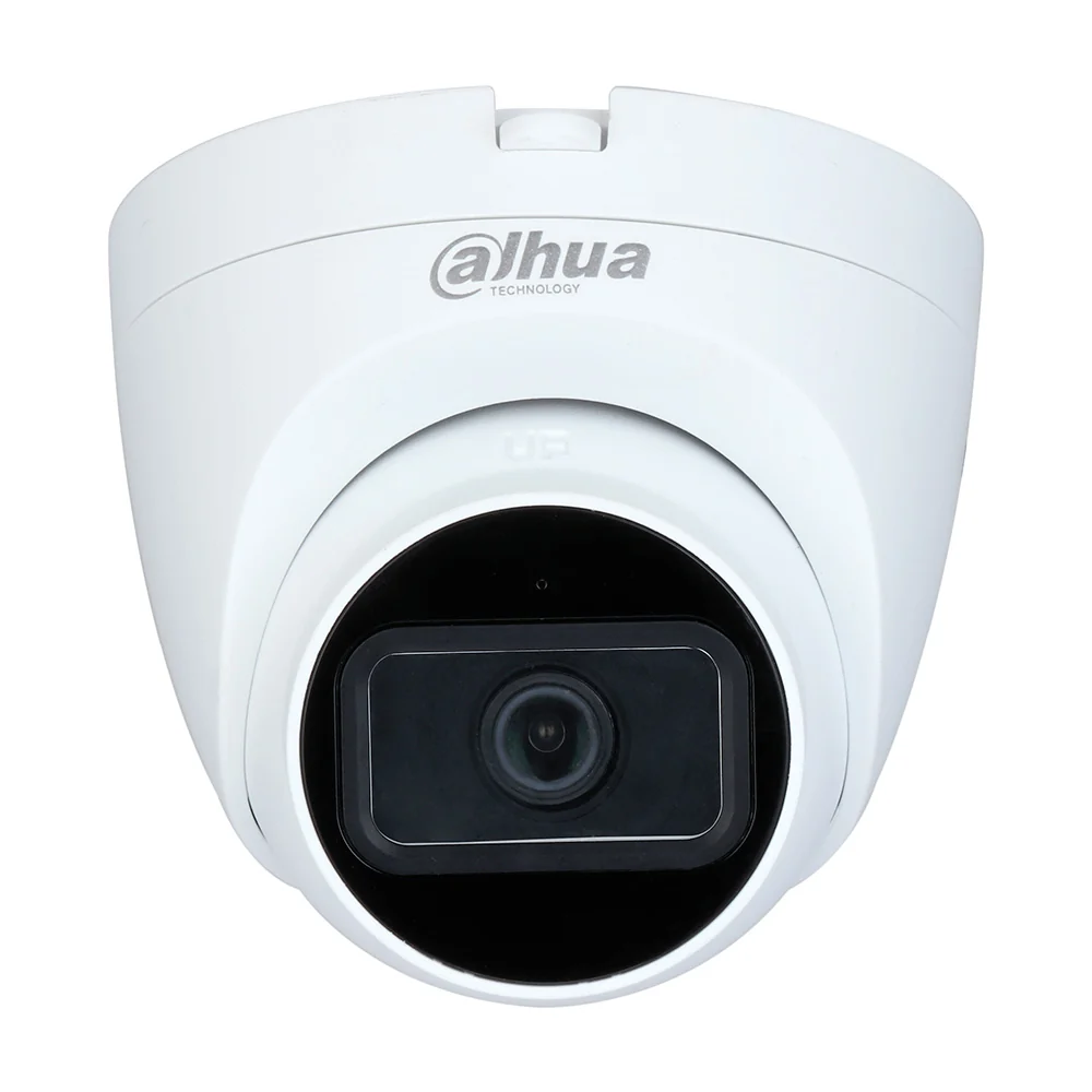 Cámara Análoga Domo 2 MP HDCVI Smart IR 25M Dahua DH‑HAC‑HDW1200TRQ‑A