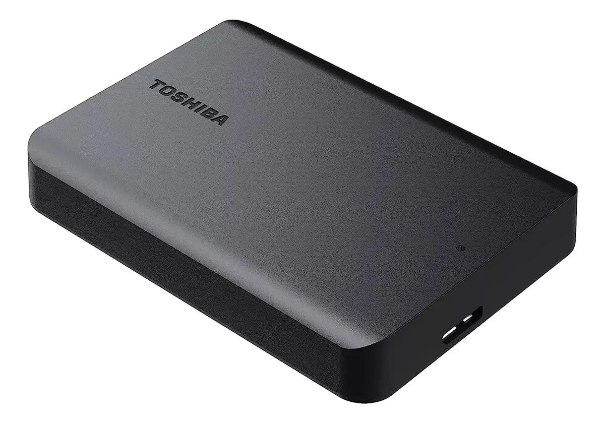 Disco Duro Externo Toshiba Canvio Basics 4TB 2.5", USB 3.2 Gen 1, Color Negro