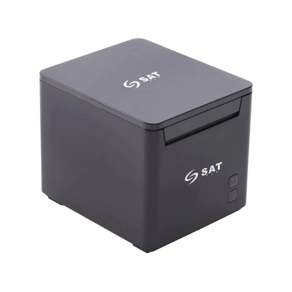 Impresora Térmica de Recibos SAT Q23T UBW 80 mm, USB, Wi-Fi y Bluetooth, 230 mm/s, Autocortador