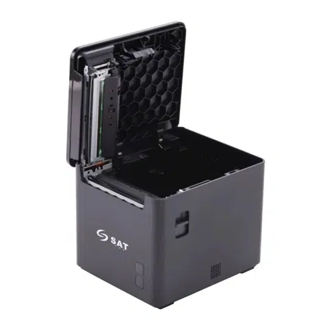Impresora Térmica de Recibos SAT Q23T UBW 80 mm, USB, Wi-Fi y Bluetooth, 230 mm/s, Autocortador