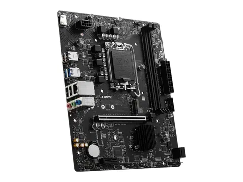 Placa Madre MSI Pro H610M-S DDR4, Intel H610, LGA1700, Micro-ATX, M.2 PCIe 3.0, PCIe 4.0, LAN Gigabit