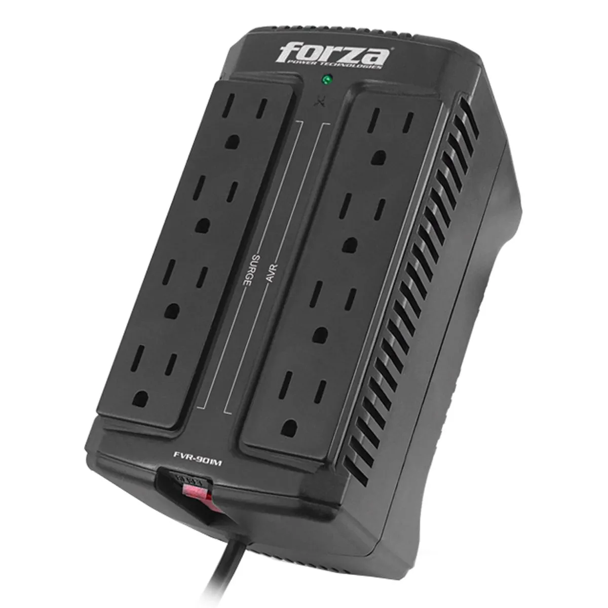 Estabilizador 900VA 450W 8 Tomas 1.2M Forza FVR-902