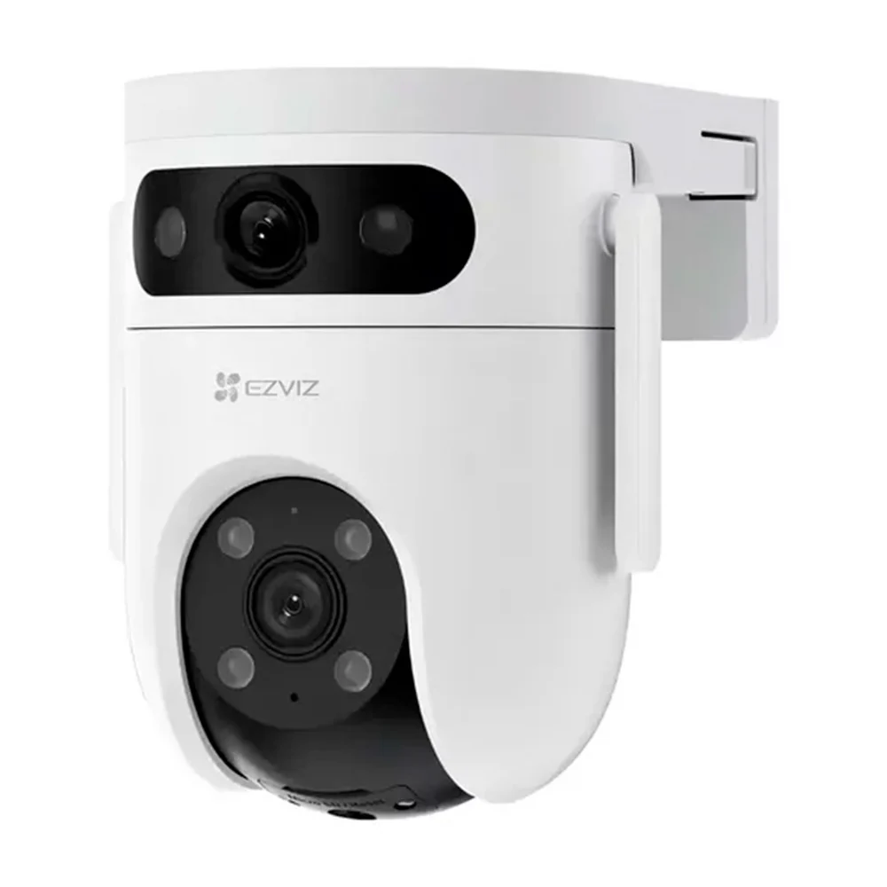 Cámara IP WiFi Domo 3K (5MP+5MP) Doble Lente CS-H9C-R105-8H55WFL PT Motorizada, IP65 Ezviz Exterior