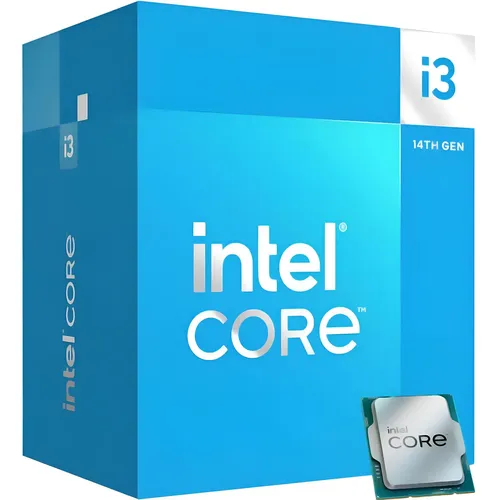 Procesador Intel Core i3-14100F 14.ª Gen 3.5GHz Hasta 4.7GHz, 4 Núcleos, 8 Hilos, 12MB Caché, LGA1700, sin Gráficos Integrados