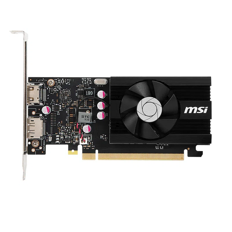 Tarjeta de Video MSI GeForce GT 1030 4GB DDR4 64-bit, PCIe 3.0, HDMI y DisplayPort, Low Profile