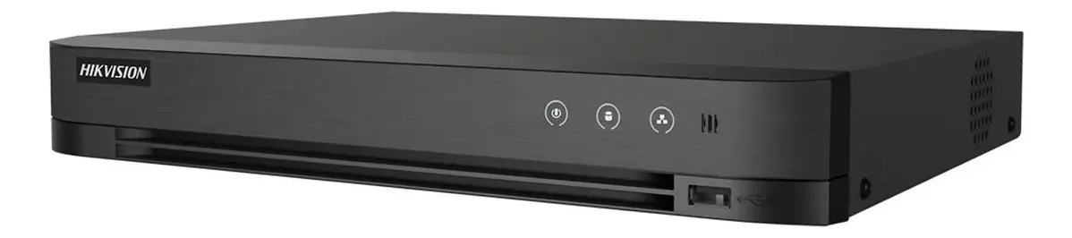 DVR 4CH 8MP Hikvision AcuSense HK-IDS7204HUHI-M1/XT con Analítica 1HDD