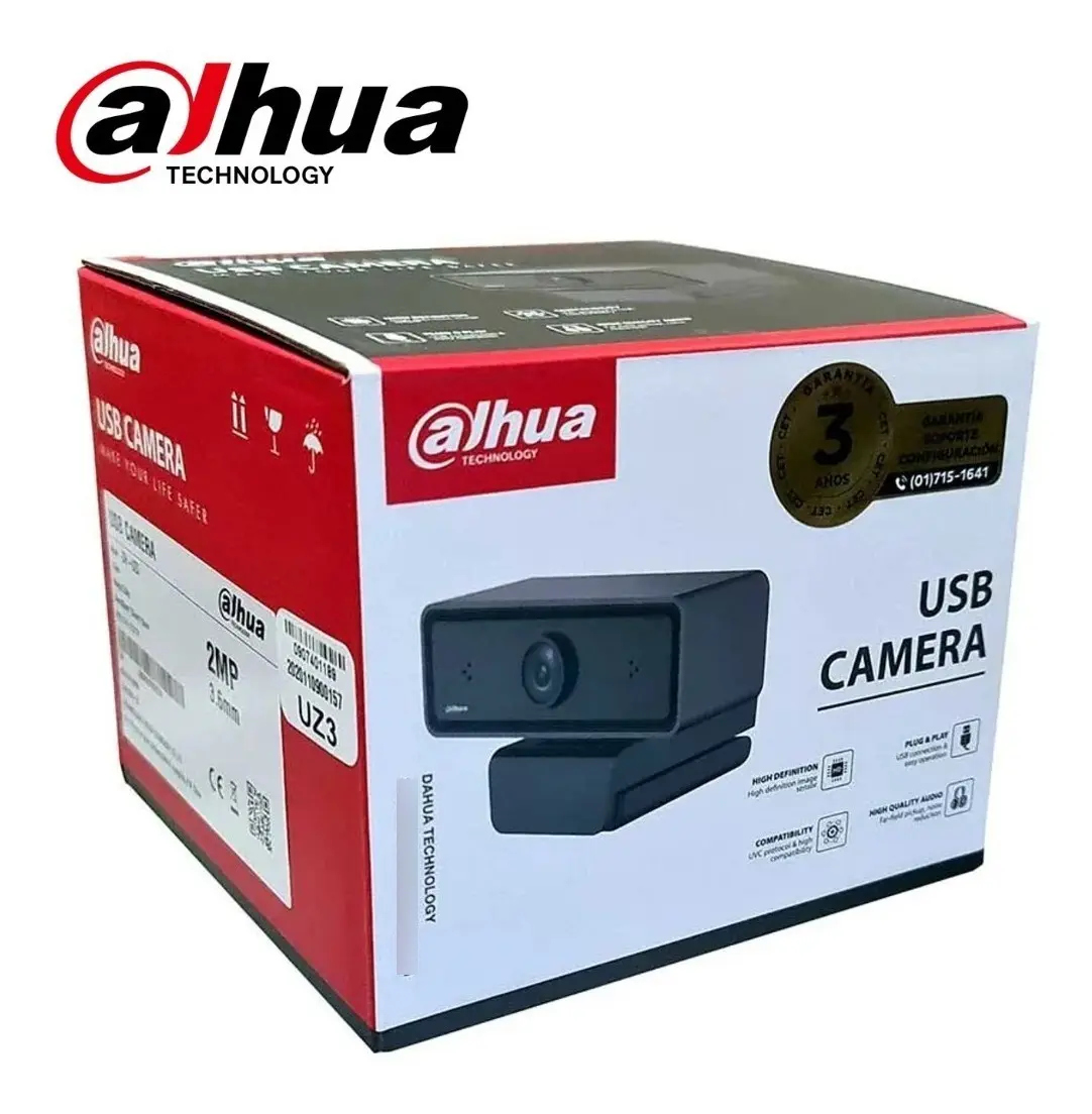 Cámara Web 2MP 1080P USB Micrófono Dahua DH-UZ3