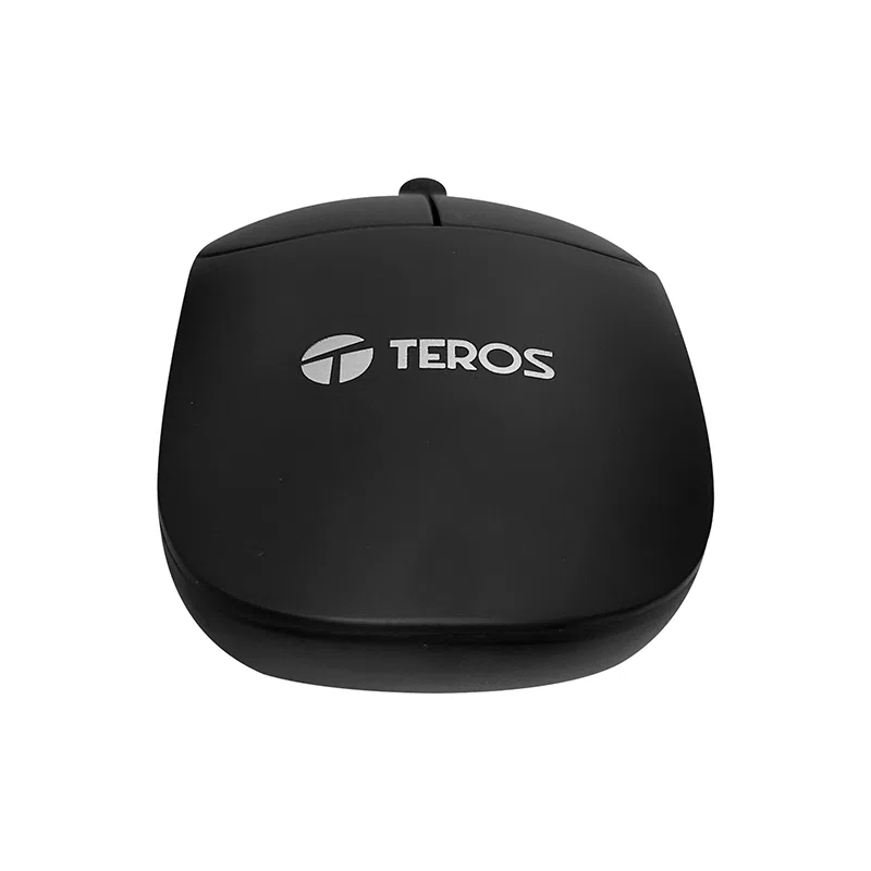 Mouse Óptico Inalámbrico Teros TE-1217S 1000 dpi, 2.4GHz, Receptor USB, 3 Botones, Negro