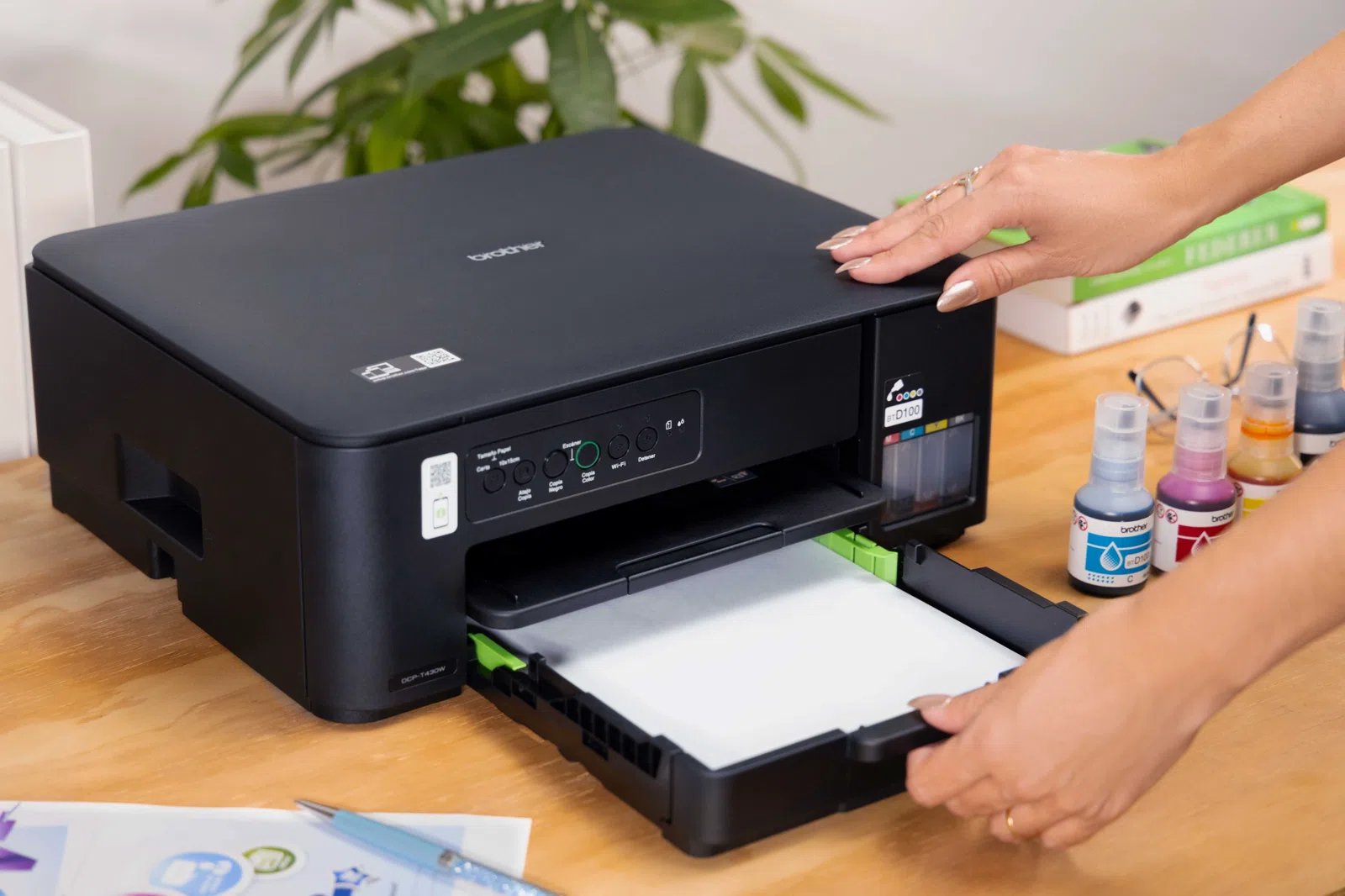 Impresora Multifuncional Brother DCP-T430W / WiFi / USB