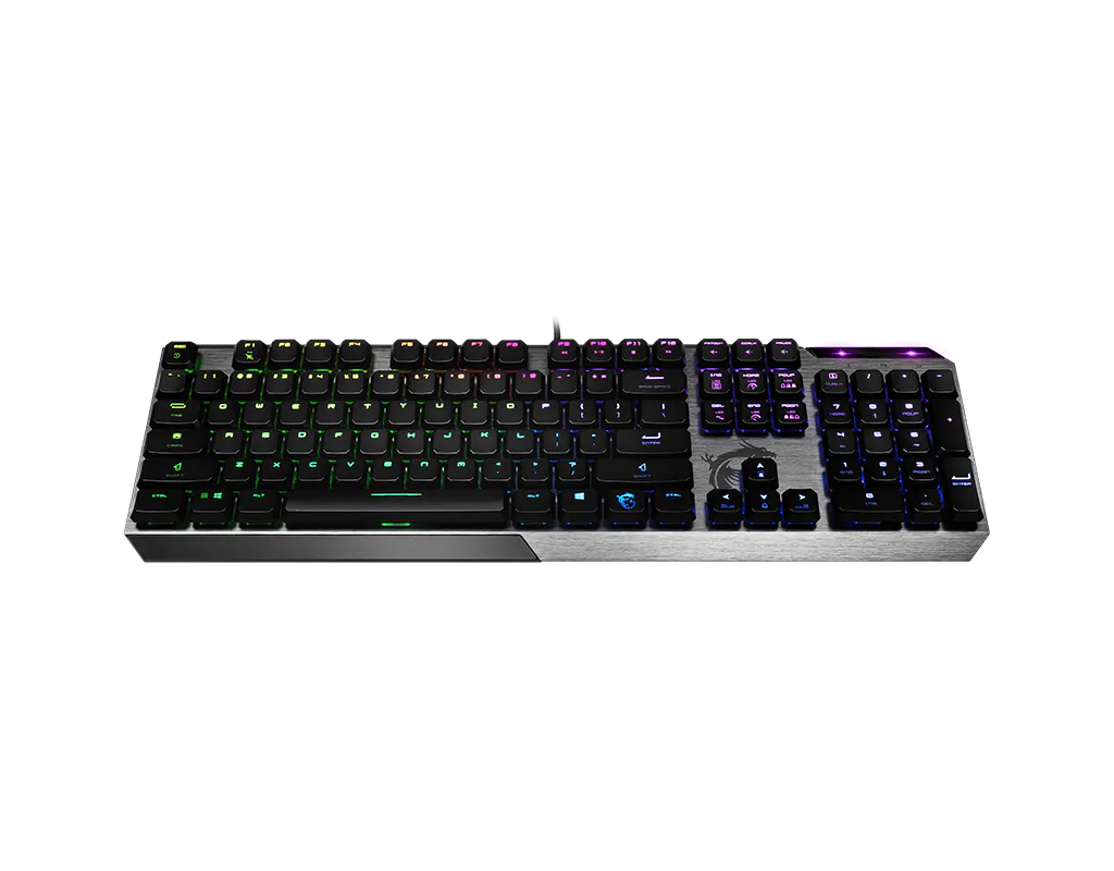 Teclado MSI Vigor GK50 Lp Ingles Gamer