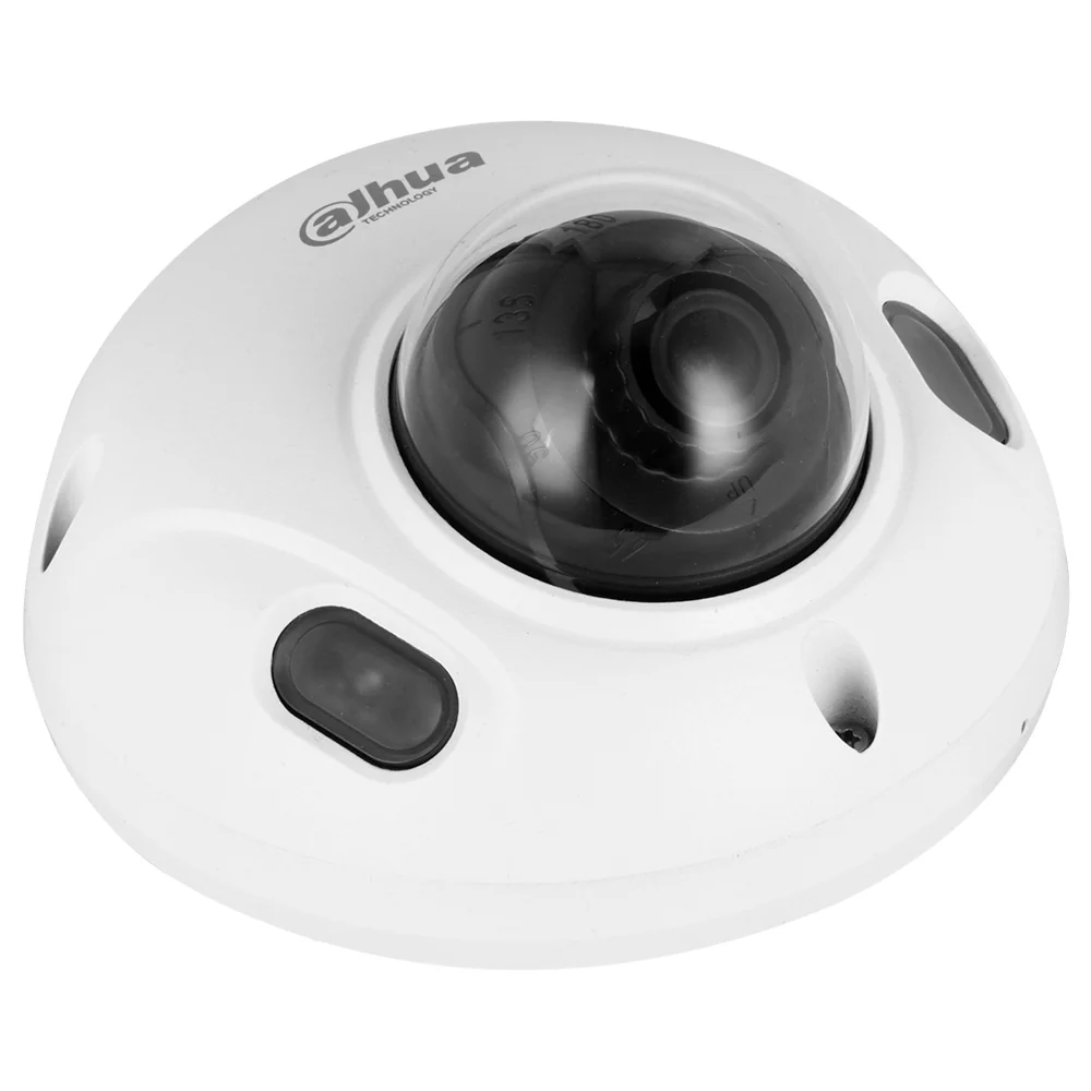 Cámara IP Domo 4 MP WizSense IR30M IK10 IP67 Audio Dahua DH‑IPC‑HDBW3441F‑AS‑S2
