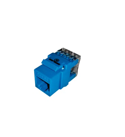 Jack RJ45 Cat. 6A Keystone Newlink 110 Type Azul
