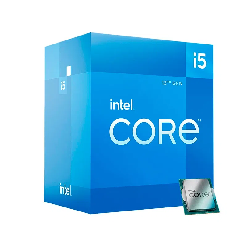 Procesador Intel Core i5-12400 12.ª Gen 2.5GHz Hasta 4.4GHz, 6 Núcleos, 12 Hilos, 18MB Caché, LGA1700, Gráficos UHD 730, Box con Cooler