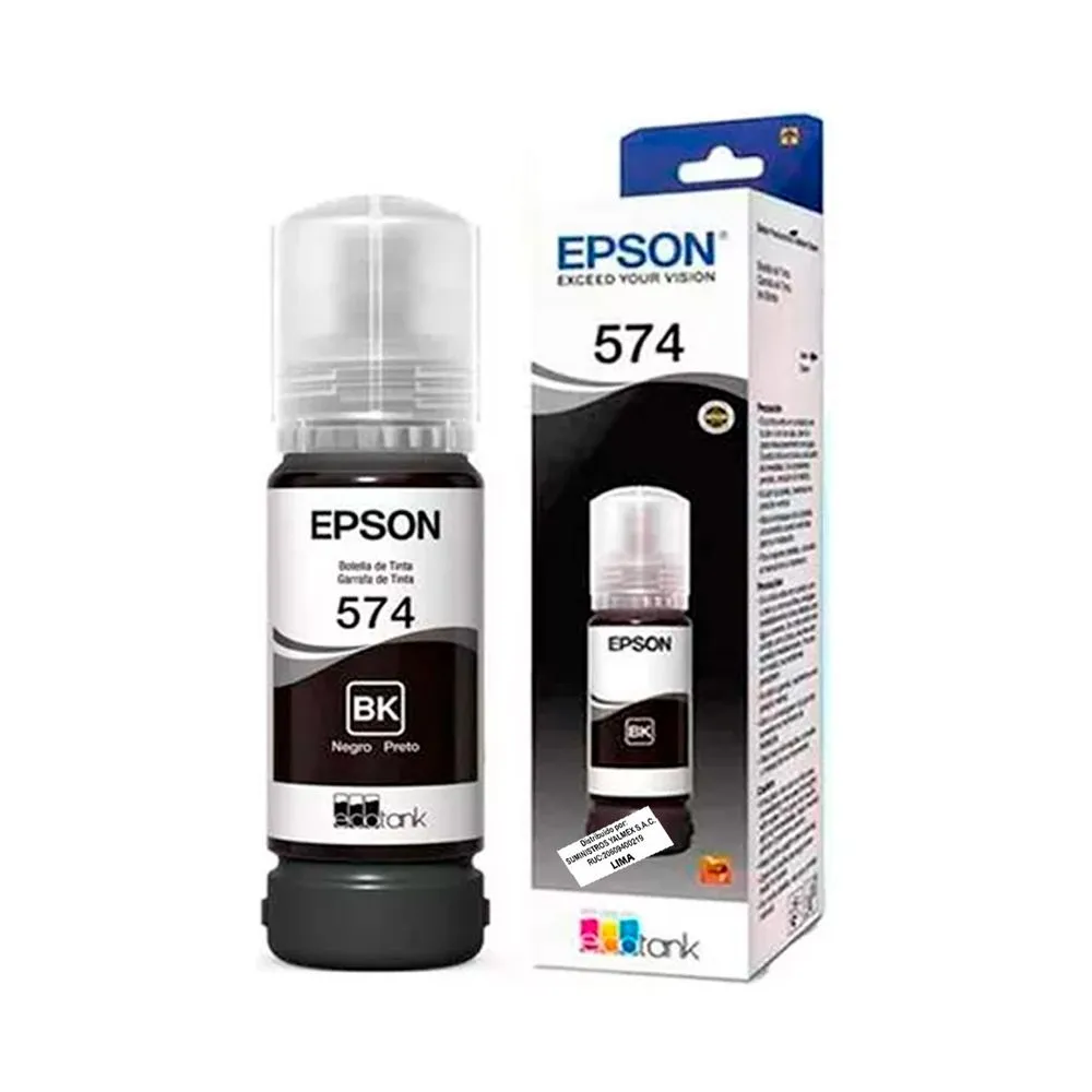 Botella de Tinta Original Epson T574 65ml para EcoTank L8050 y L18050