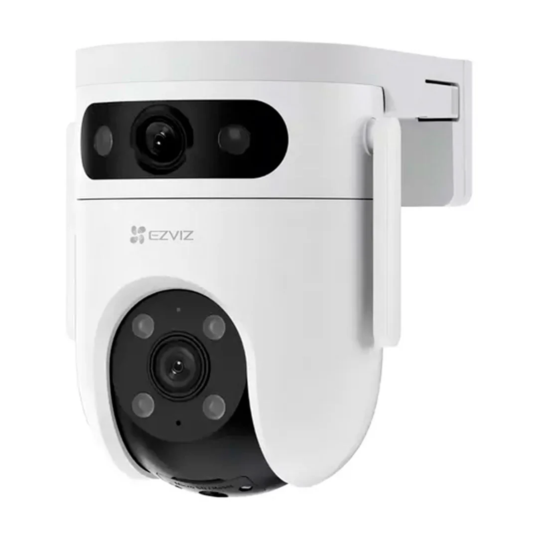 Cámara IP WiFi Domo 2K Dual Lente (3MP+3MP) PT Motorizada, Exterior IP66 Ezviz CS-H9C-R100-8H33WKFL