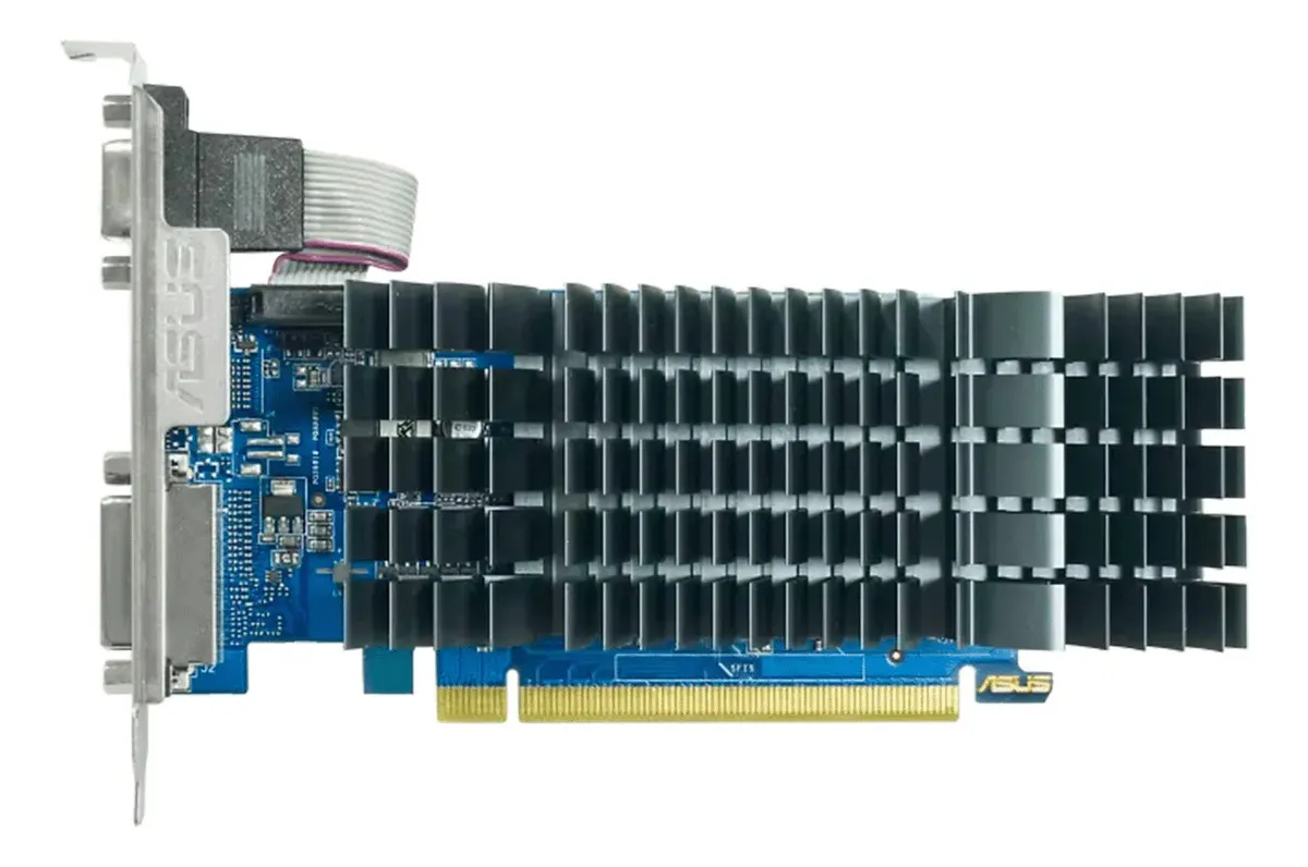 Tarjeta de Video ASUS GeForce GT 710 2GB GDDR5 64-bit, PCIe 2.0, HDMI, DVI y VGA, Low Profile