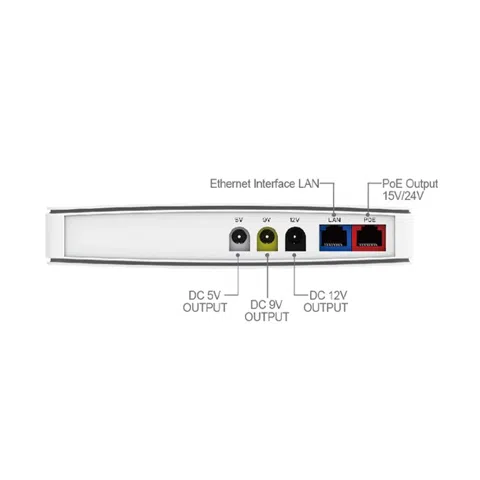Mini UPS 5V 9V 12VDC 18W 8000mAh USB Hikvision HK-DS-UPS18D-Z