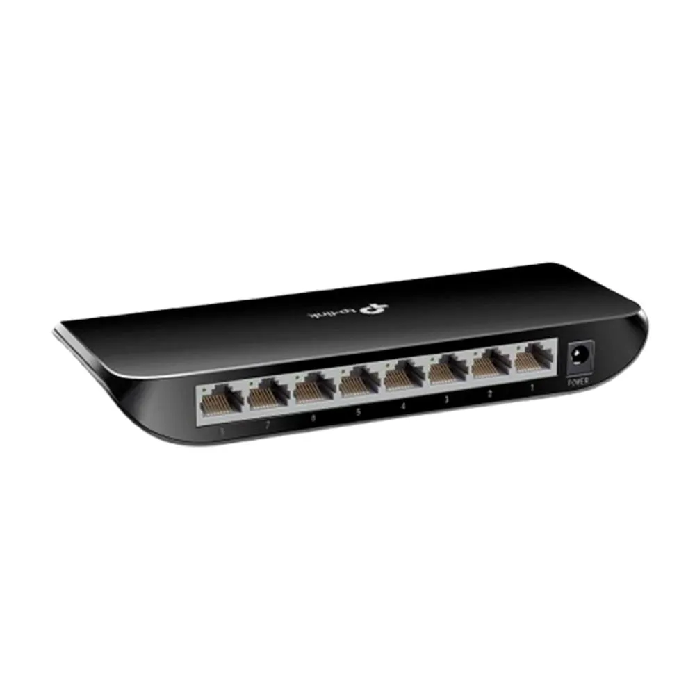 Switch 8 Puertos 10/100/1000 Mbps Gigabit TP-Link TL-SG1008D