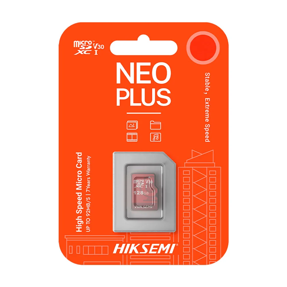 Memoria Micro SD Neo Plus HS-TF-E1/256GB 24/7 HikSEMI