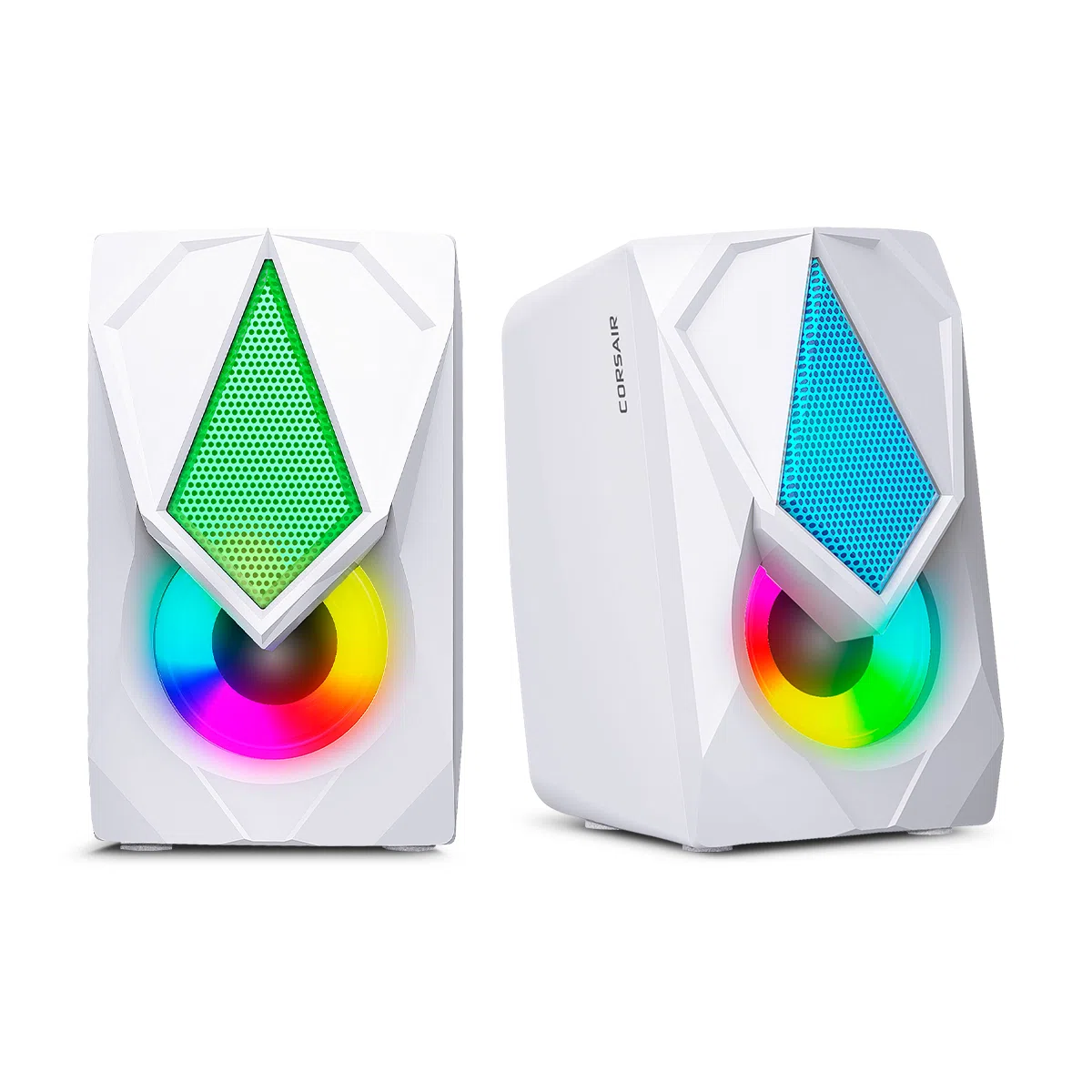 Parlante Micronics Corsair Mic S309-9W / 2.0 / Jack 3.5 / LED RGB