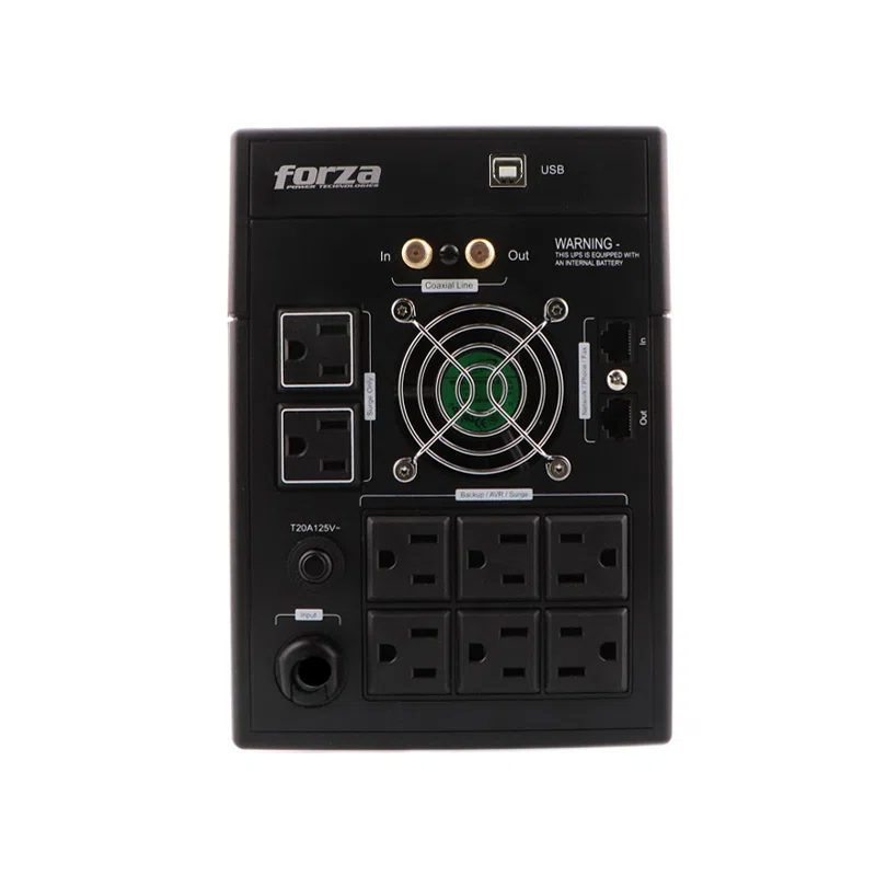 UPS Forza FX-2200LCD-U 2200VA 1200W 8 Salidas 220V