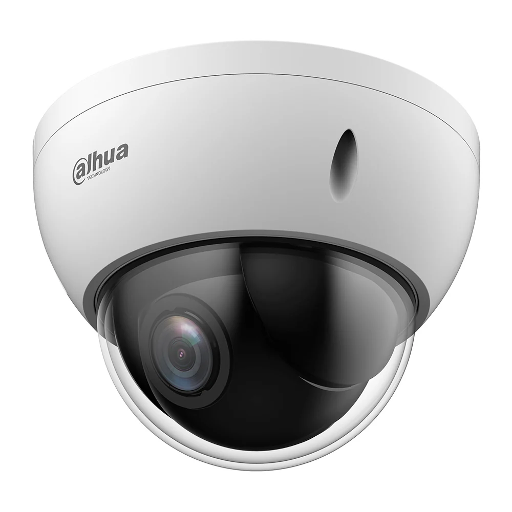 Cámara Domo Mini PTZ 2 MP HDCVI 4X Smart Zoom IP66 Dahua DH‑SD22204DB‑GC