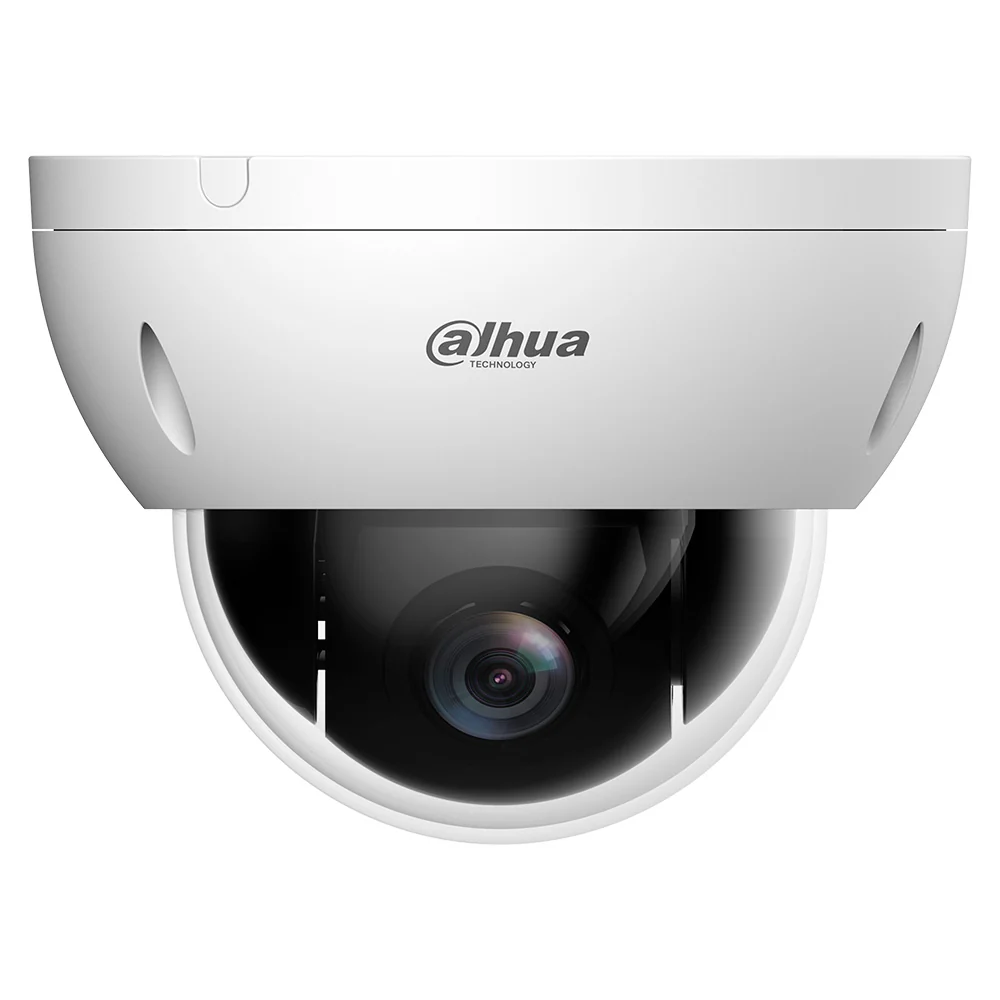 Cámara Domo Mini PTZ 2 MP HDCVI 4X Smart Zoom IP66 Dahua DH‑SD22204DB‑GC