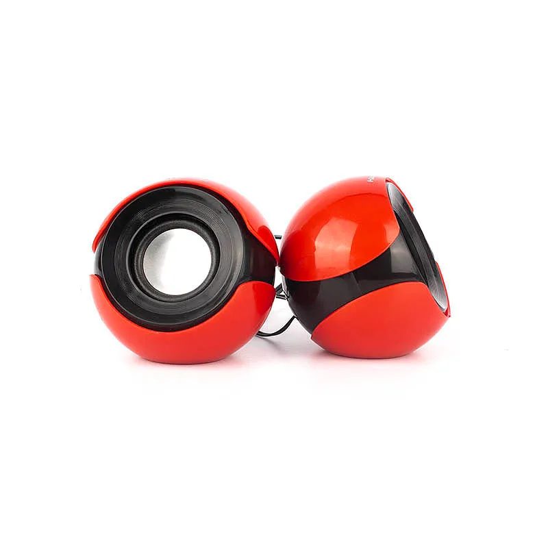 Parlante USB 2.0 Halion HA-S12 NG/Rojo