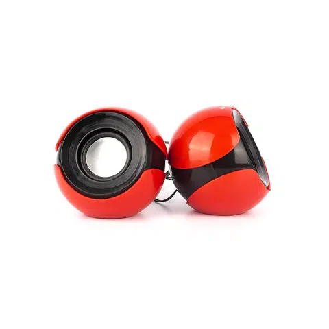 Parlante USB 2.0 Halion HA-S12 NG/Rojo