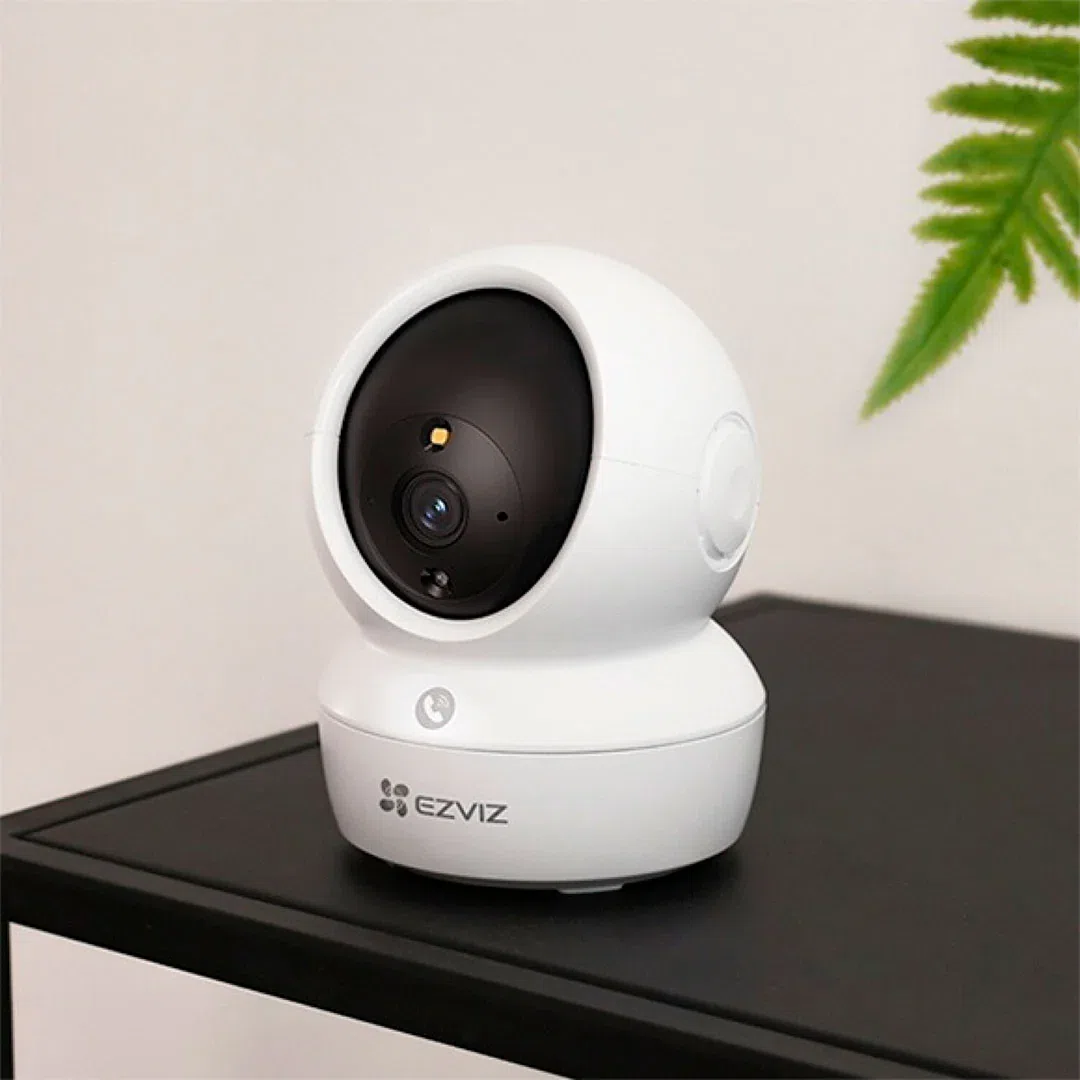 Cámara IP WiFi Domo Ezviz 3MP (2K) PT, Lente 4 mm CS‑H6C‑R105‑1L3WF Interior
