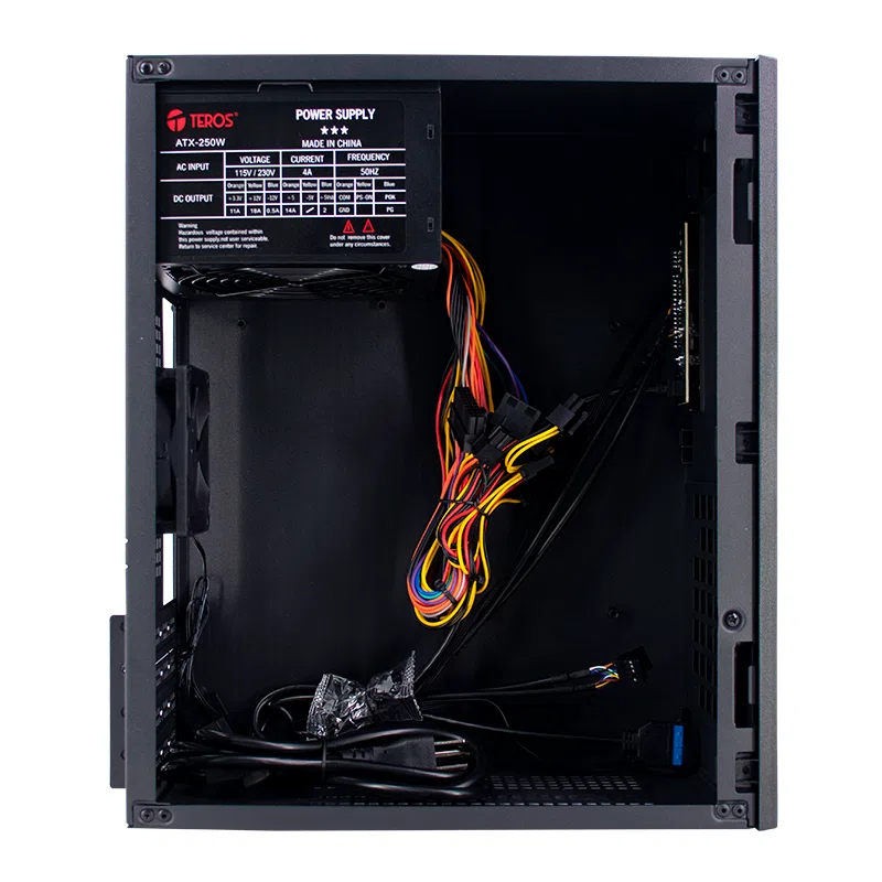 Case Teros Micro ATX 250W TE-1035S