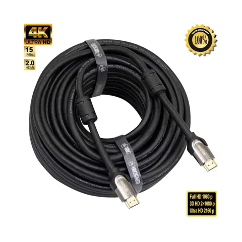 Cable HDMI-HDMI 2.0 15MT PVC