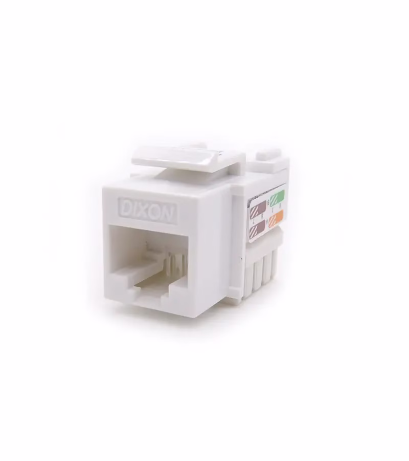 Jack RJ45 Cat. 5E Dixon Blanco KJ7-CE-US/WHN