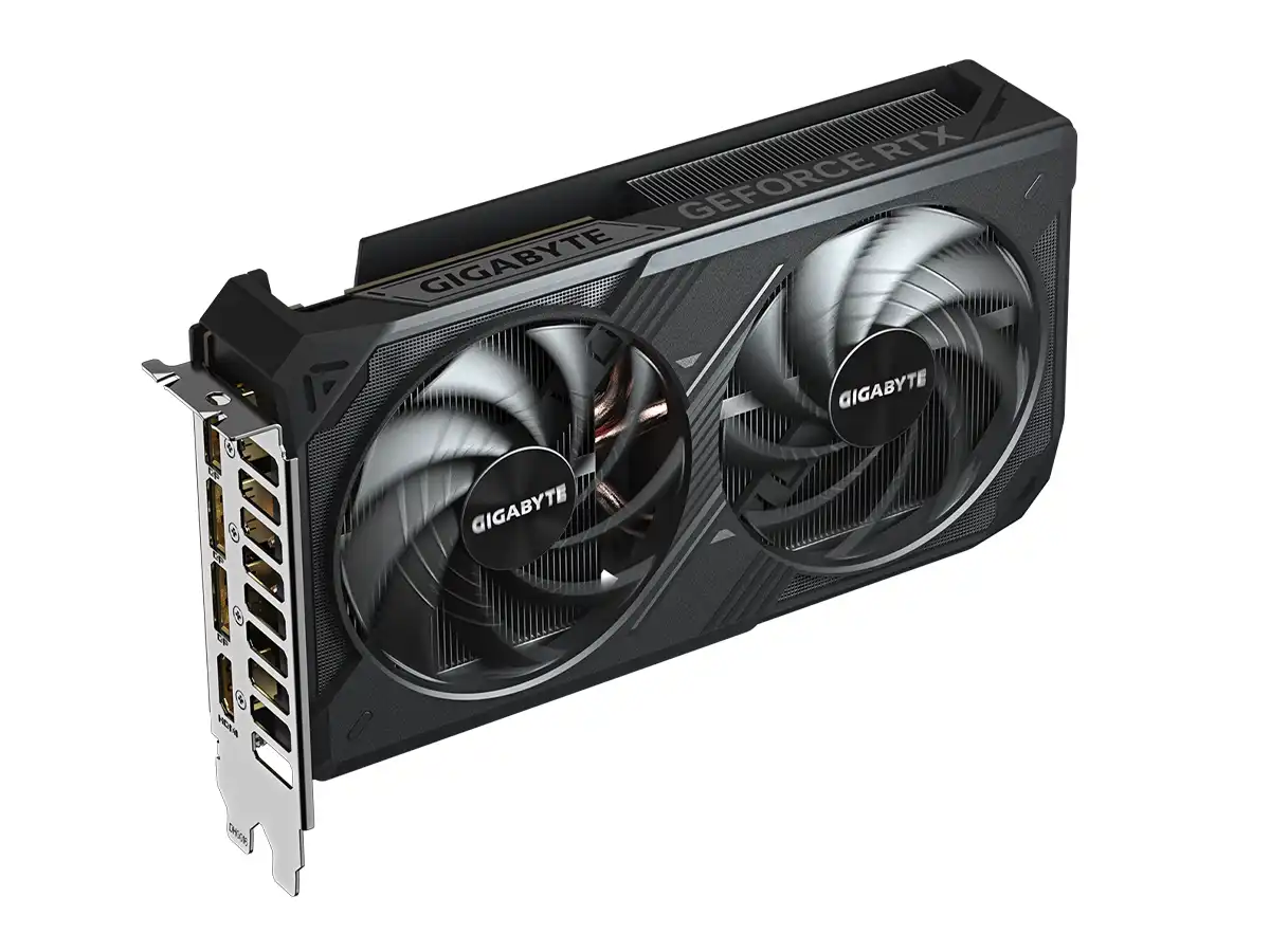 Tarjeta de Video Gigabyte GeForce RTX 5060 Ti Windforce Oc 8GB GDDR7 128-bit, PCIe 5.0, HDMI 2.1b y 3x DisplayPort 2.1b