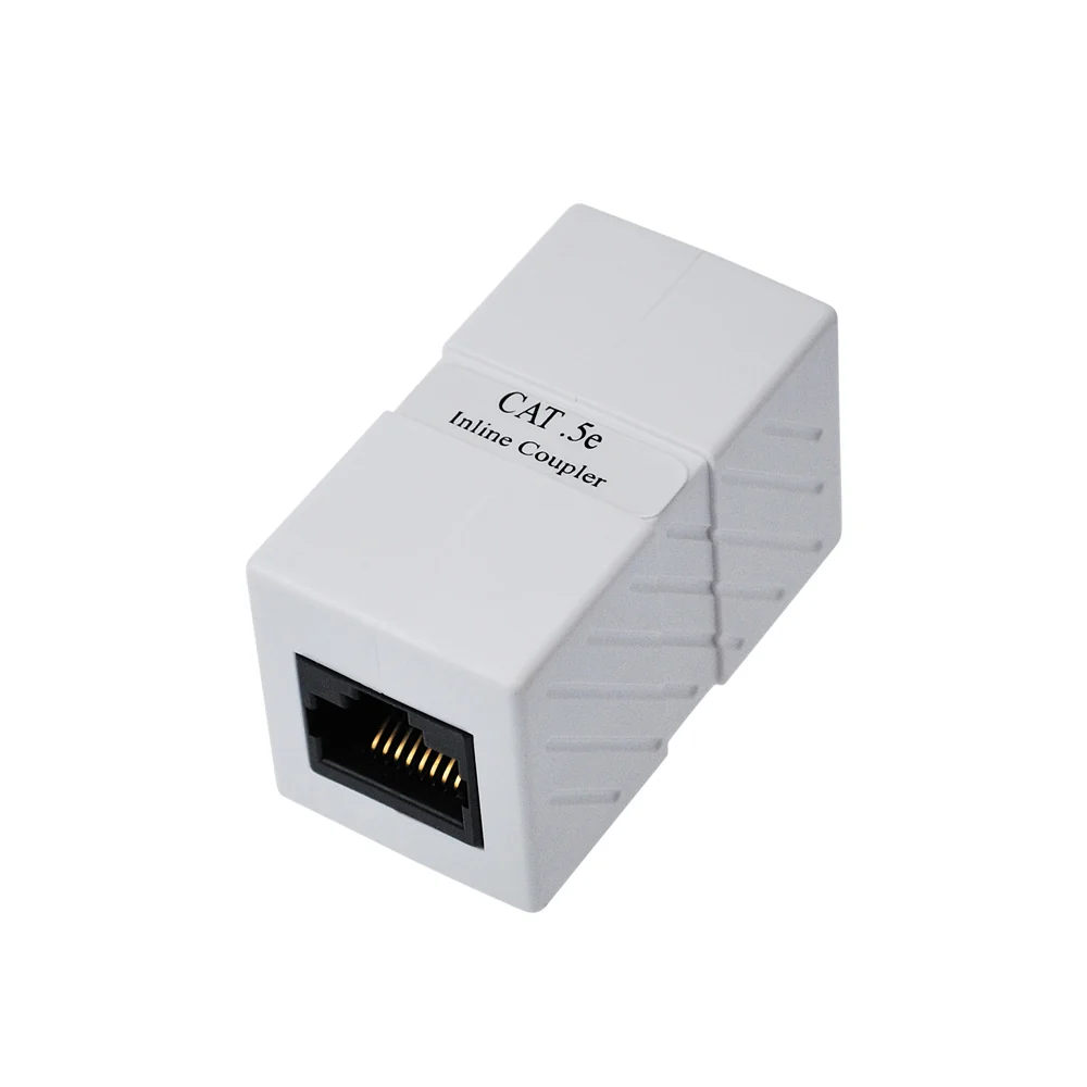 Acoplador RJ45/RJ45 Dixon Cat 5E Blanco JE315A-CE/WH