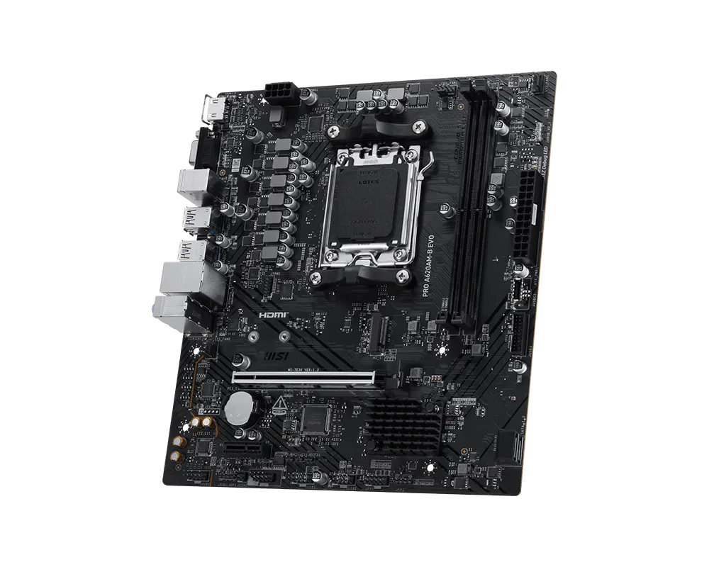 Placa Madre MSI Pro A620AM-B Evo / AM5 / DDR5 / M.2