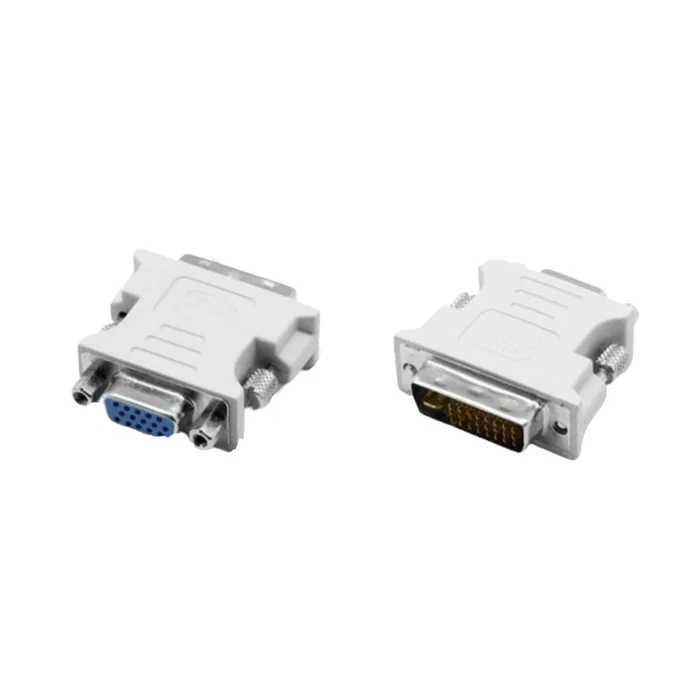 Adaptador VGA Macho - DVI 24+1 Blanco